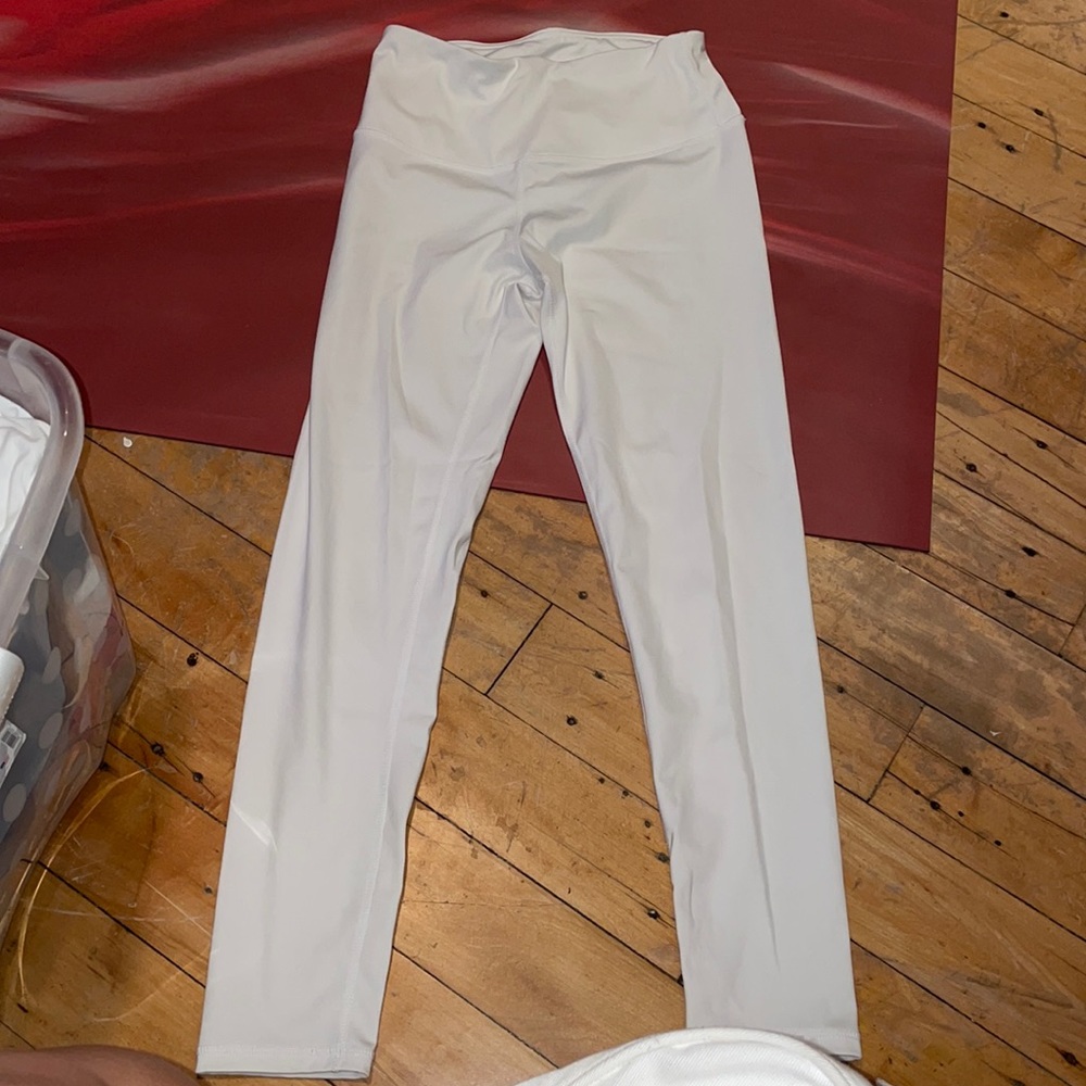 white leggings